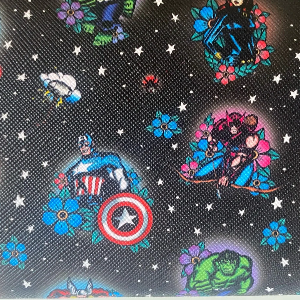 Loungefly Marvel Avengers Tattoo Zip Around Wallet